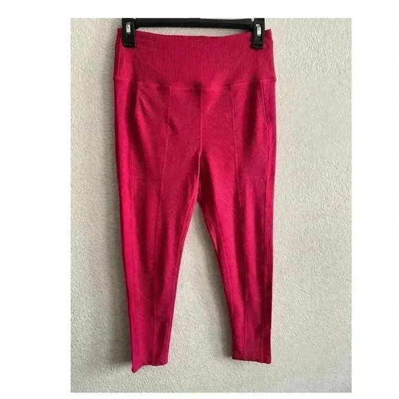 🆕NWOT Free People Textured High-Rise 2-Pocket Leggings M🆕 - Picture 2 of 10